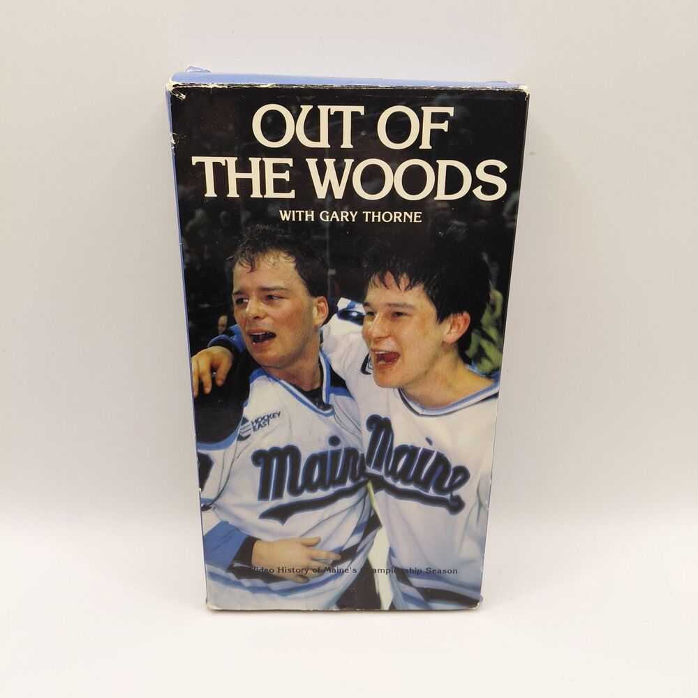 Out of the Woods with Gary Thorne UMAINE 1993 Hockey VHS